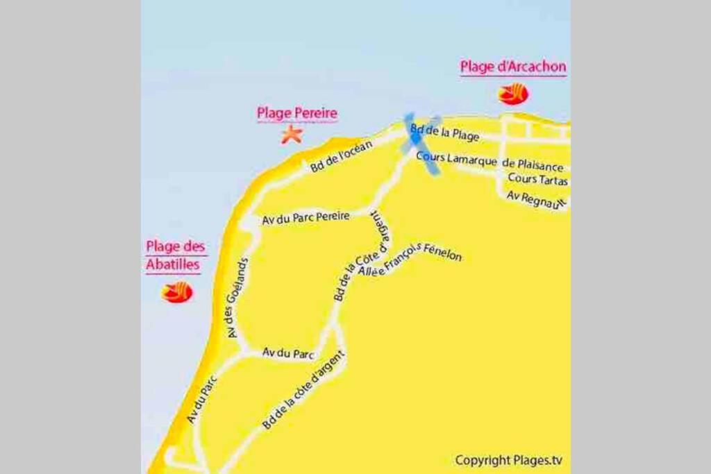 Bel Appartement Bord De Mer 4 Pers Arcachon Centre エクステリア 写真